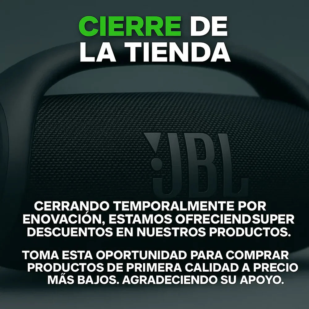 OFERTA BLACK FRIDAY - BOOMBOX 3 SUPER PREMIUM IMPORTADO 34cm x 20cm