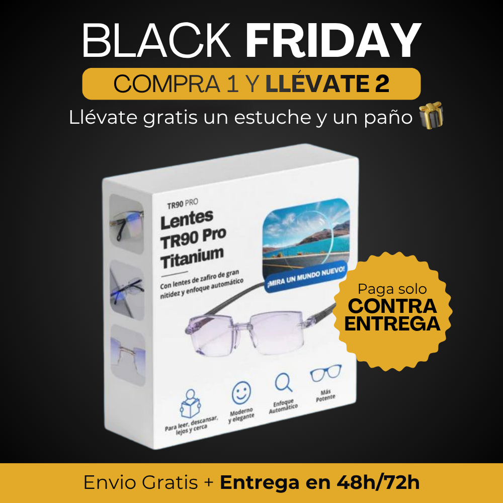 COMPRE 1 y LLEVA 2 - Gafas Inteligentes (ESTUCHE y PAÑO CORTESÍA)