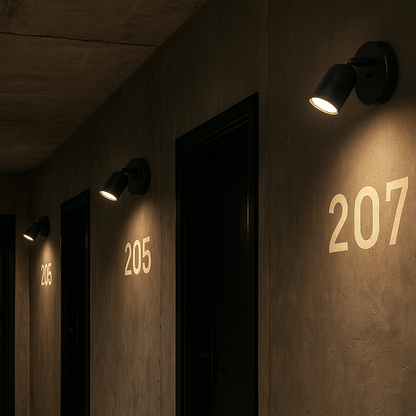 Lámpara Spot 1 Luz Minimalista para techo o pared Milano