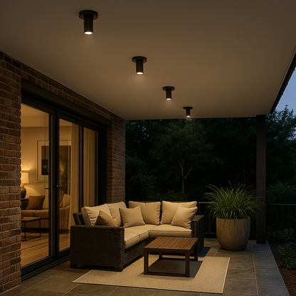 Lámpara Plafón 1 Luz Minimalista de techo Milano