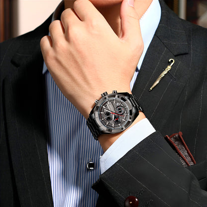 Reloj Gforce H4027g Cronografo Funciona